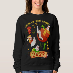Lunar New Year Of The Rabbit Chinese Happy New Yea Sweatshirt