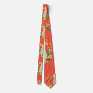 Lunar new year of the rabbit tie