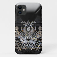 Lunar Party Girly Elegant Monogram