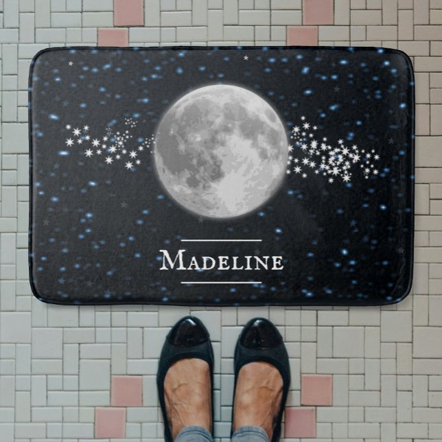Lunar Personalised Bath Mat (Lunar Personalized Bath Mat)