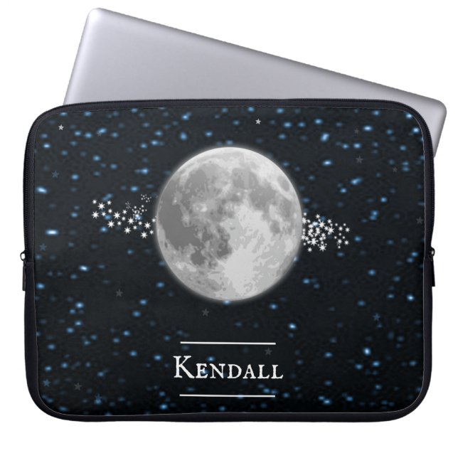 Lunar Personalised Laptop Sleeve (Front)