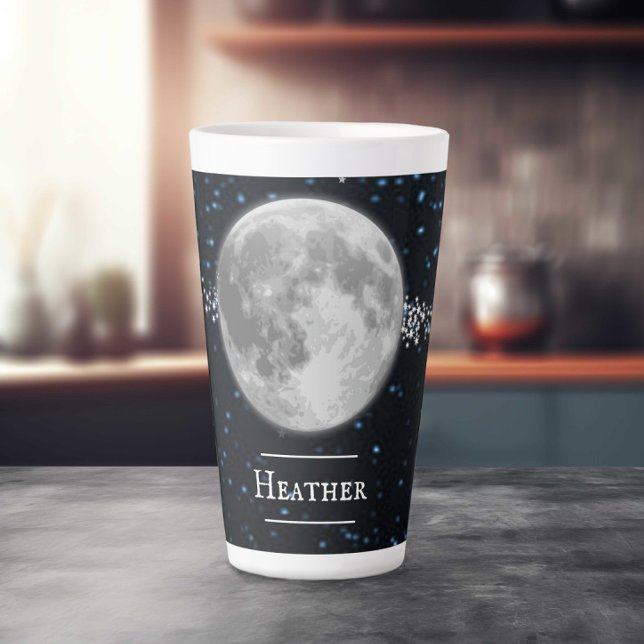 Lunar Personalised Latte Mug (Lunar Personalized Latte Mug)
