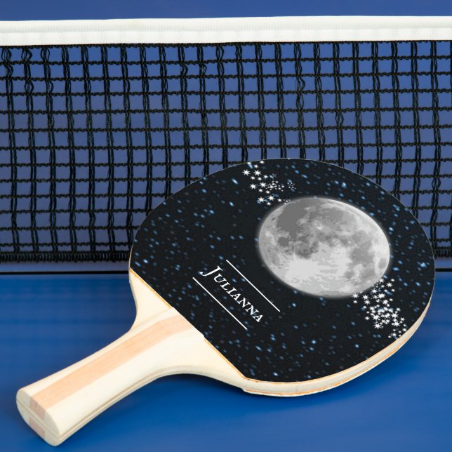 Lunar Personalised Ping Pong Paddle (Insitu)
