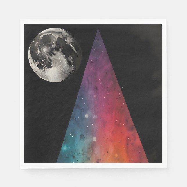 Lunar Prism Napkin (Front)