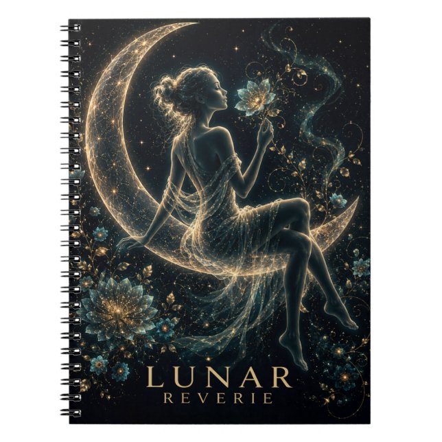 Lunar Reverie Premium Notebook  (Front)