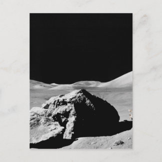 Lunar surface postcard
