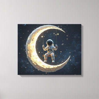 Lunar Swing Canvas Print