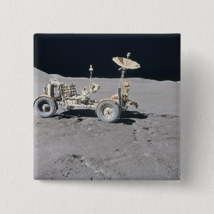 Lunar Vehicle 15 Cm Square Badge