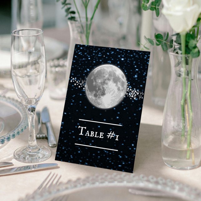 Lunar Wedding Table Card (Lunar Wedding Table Card)