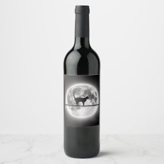 Lunar Whiskers Reserve Wine Label