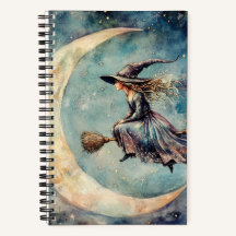 Lunar Witch 5.5" x 8.5" Hardover Notebook