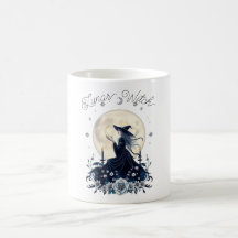 Lunar Witch Celestial Art Personalised
