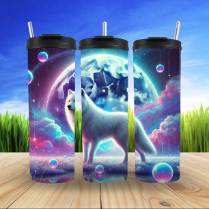 Lunar Wolf Dream Thermal Tumbler