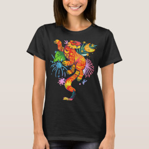 Lunar Year of the Tiger Chinese New Year Red Firew T-Shirt