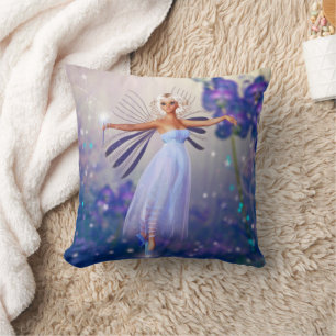 Lunaria, the Twilight Fairy Cushion