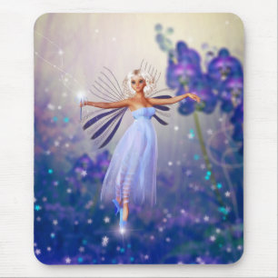 Lunaria, the Twilight Fairy Mouse Pad