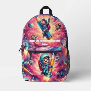 Luna's Galactic Adventure Backpack – Explore Space