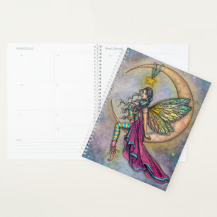 Luna's Perch Fairy Fantasy Art by Molly Harrison Planner