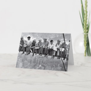 Lunch Atop A Skyscraper Card