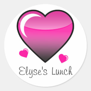 Lunch Bag Label Personalised