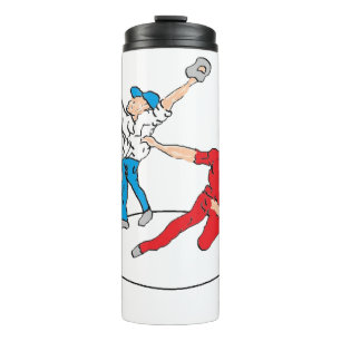 Lunch Box : Baseball. Thermal Tumbler