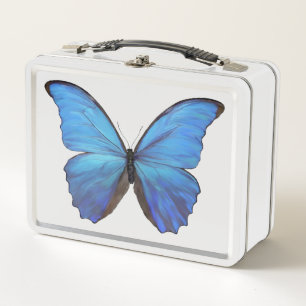 Lunch Box - Blue Morpho Butterfly