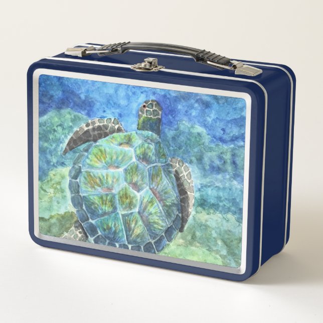 Lunch Box - Sea Turtle #2 (Front)