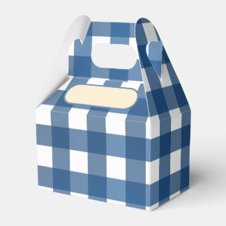 Lunch Box Vichy navy blue