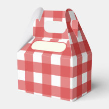 Lunch Box Vichy red