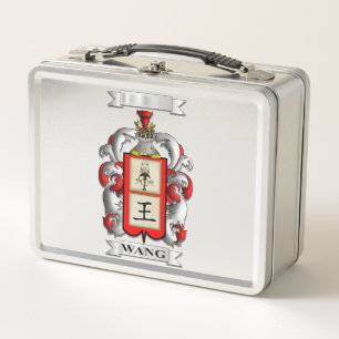 Lunch Box Wang Surname And Shield