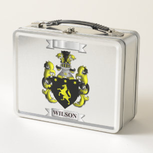 Lunch Box Wilson Family Surname And Shield