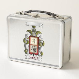 Lunch Box Yang Surname And Shield