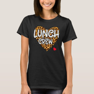 Lunch Crew Group Matching School Cafeteria Squad S T-Shirt