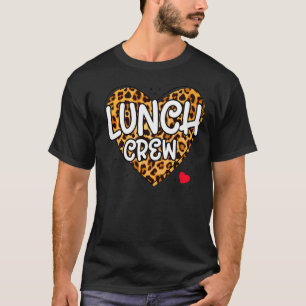 Lunch Crew Group Matching School Cafeteria Squad S T-Shirt