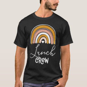 Lunch Crew Group Matching School Cafeteria Squad S T-Shirt