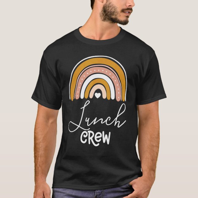 Lunch Crew Group Matching School Cafeteria Squad S T-Shirt (Front)