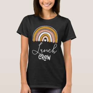 Lunch Crew Group Matching School Cafeteria Squad S T-Shirt