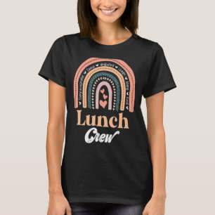 Lunch Crew Group Matching School Cafeteria Squad S T-Shirt