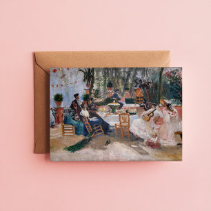 Lunch during La Feria in Granada Hugo Birger Card