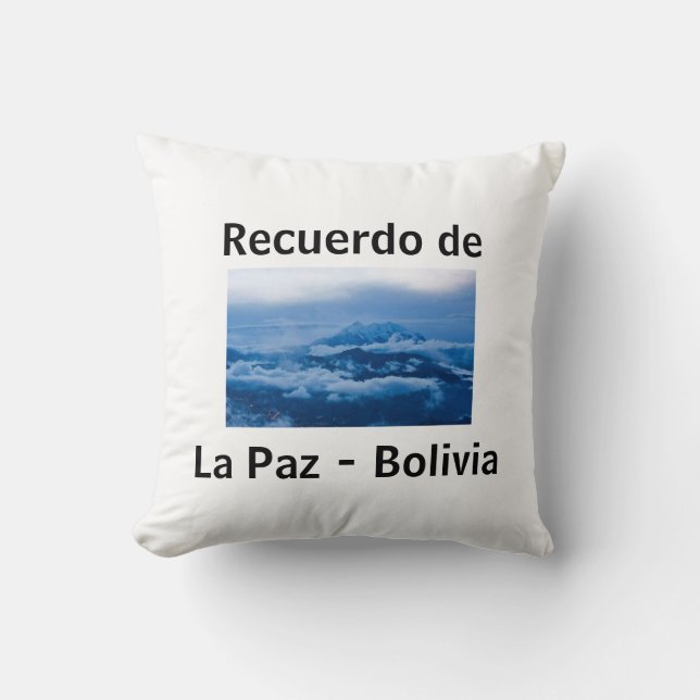 Lunch in La Paz Cushion (Front)