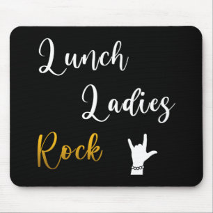 Lunch Ladies Rock Mouse Pad
