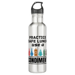 Lunch Lady Cafeteria Food Service Safe Lunch Funny 710 Ml Water Bottle