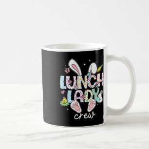Lunch Lady Crew Funny Lunch Lady Cafeteria Easter Coffee Mug
