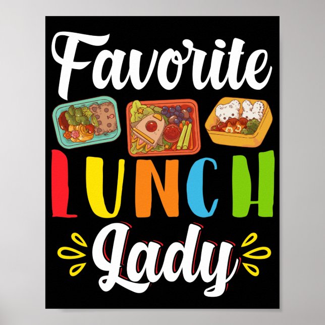 Lunch Lady Favourite Lunch Lady Lunch Lady Poster (Front)