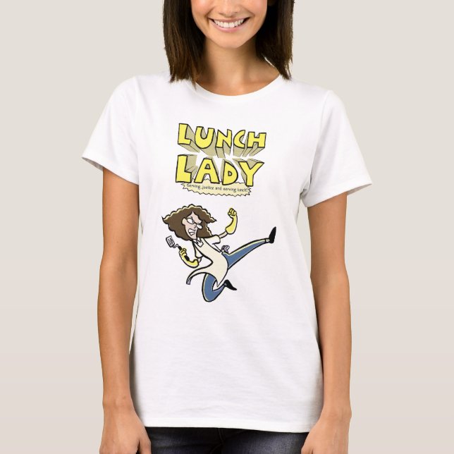 Lunch Lady fitted Women's T-Shirt (Front)