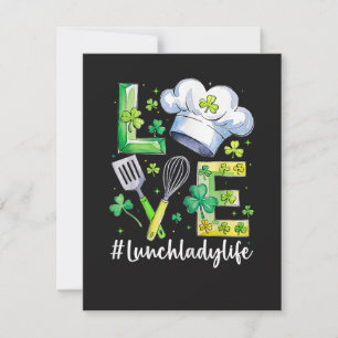 Lunch Lady Life Happy St Patricks Day Announcement
