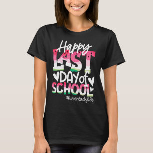 Lunch Lady Off Duty Last Day Of School Summer Brea T-Shirt