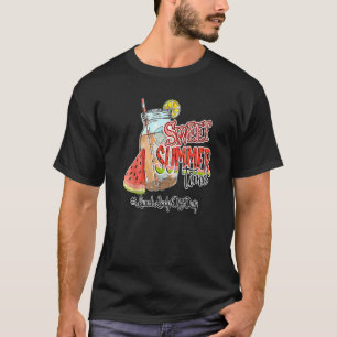 Lunch Lady Off Duty Summer Break Sweet Summer Time T-Shirt