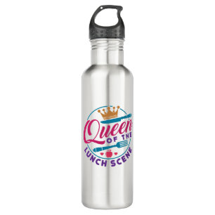 Lunch Lady Queen of the Lunch Scene 710 Ml Water Bottle