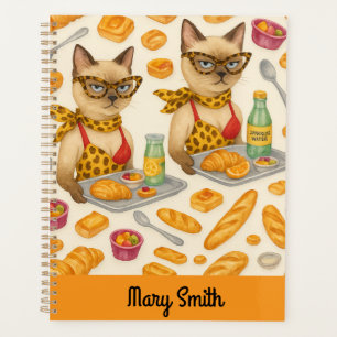 Lunch Lady serving food in school  Planner